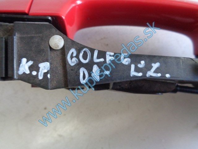 ľavá zadná vonkajšia kľučka na vw volkswagen golf VI HB